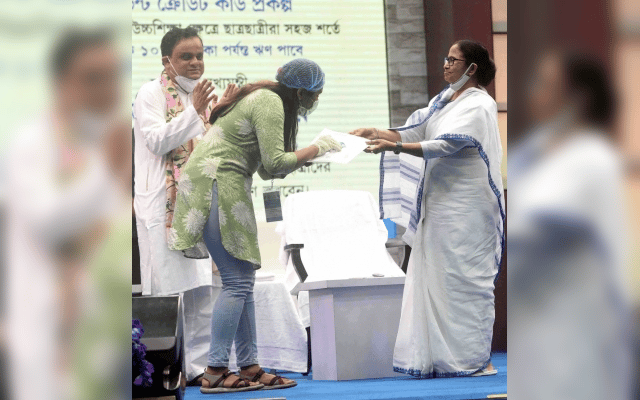 West Bengal Chief Minister Mamata Banerjee on Thursday snubbed the banks for insisting on submission of income certificates of the parents of the students applying for loans
