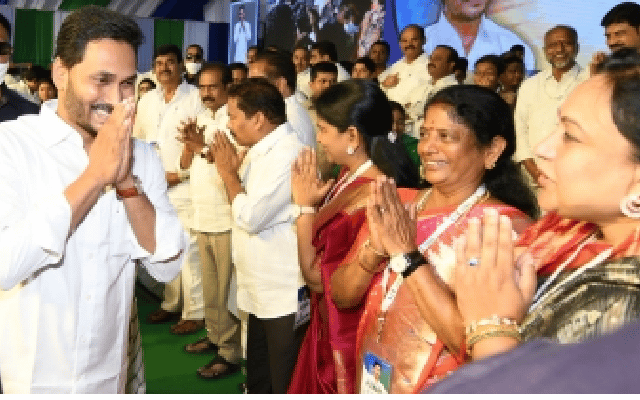 Andhra Pradesh Chief Minister Y.S. Jagan Mohan Reddy has been elected the lifetime president of the ruling Yuvajana Sramika Rythu Congress Party (YSRCP).