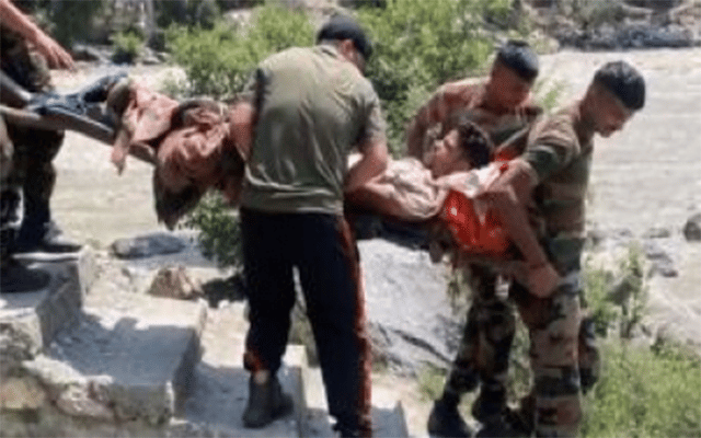 Timely rescue by army saves life of injured youth in J&K