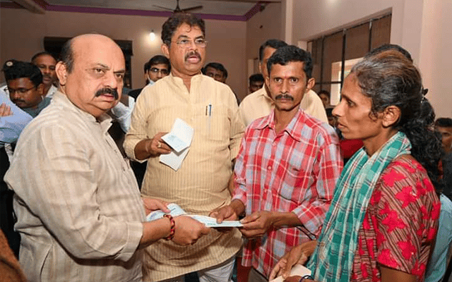 compensation cheques given by Bommai