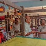 002 NABARD CGM interacts with weavers trained by Kadike Trust