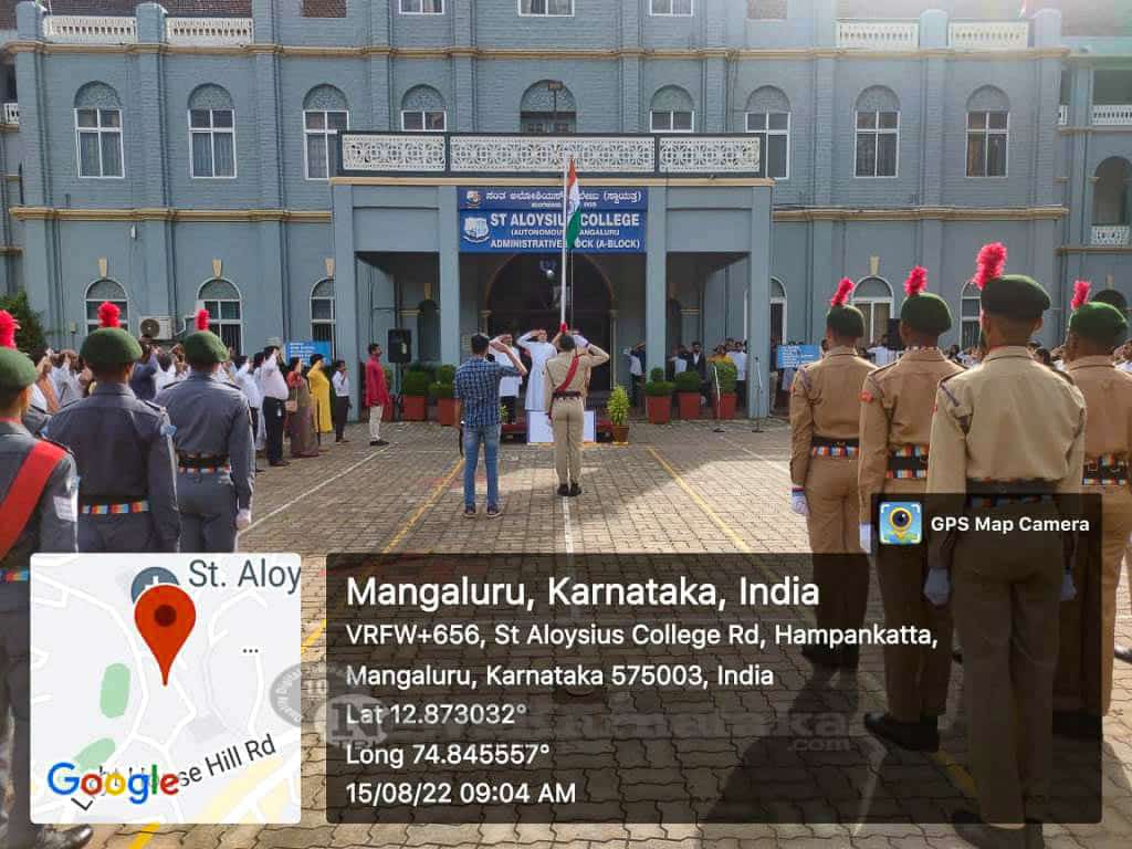 003 75th Independence Day celebrated at St Aloysius College