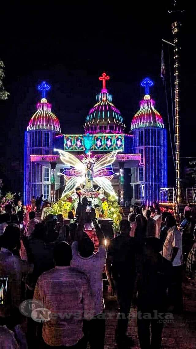 005 Our Lady of Assumption Church Hiriyur celebrates annual feast