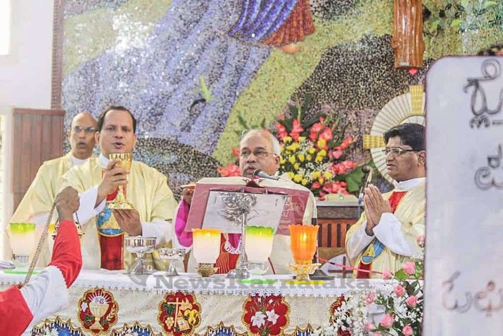 019 Our Lady of Assumption Church Hiriyur celebrates annual feast
