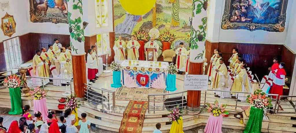 025 Our Lady of Assumption Church Hiriyur celebrates annual feast