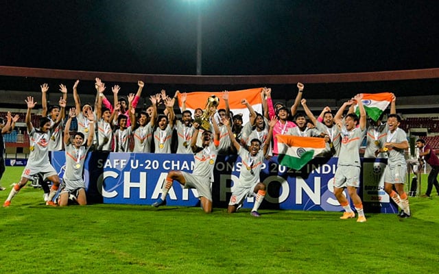 India beat Bangladesh 5-2 to emerge SAFF U20 Champions