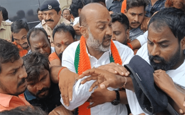 Hyderabad: Telangana BJP alleges conspiracy by TRS, AIMIM to create unrest