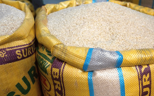 rice bags seized in bengaluru