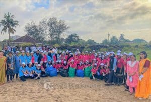 003 St Agnes PU College holds Beach Cleanup at Ullal