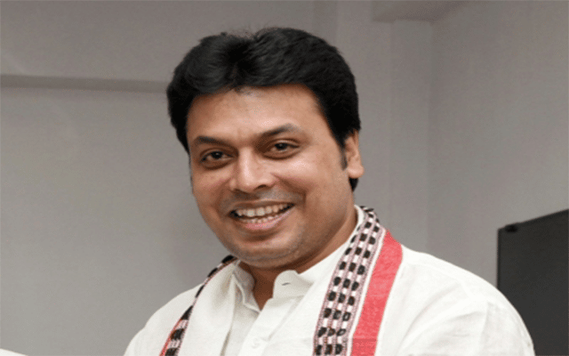 BJP names ex-Tripura CM Biplab Deb for Rajya Sabha election