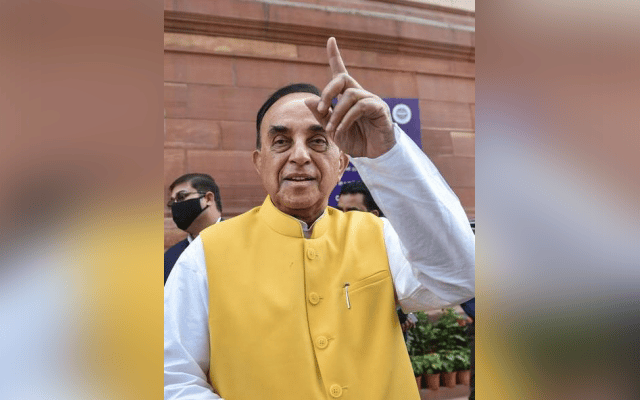 Delhi HC directs ex-MP Subramanian Swamy to vacate govt bungalow