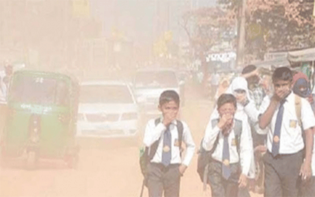 Dhaka air quality continues to be under 'unhealthy' category