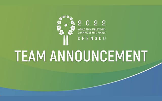India among 66 teams in Chengdu 2022 World TT Championships