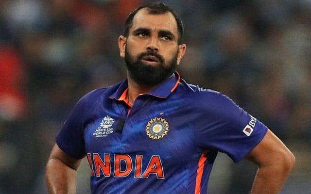 Shami tests positive for Covid 19 ruled out of Australia T20Is