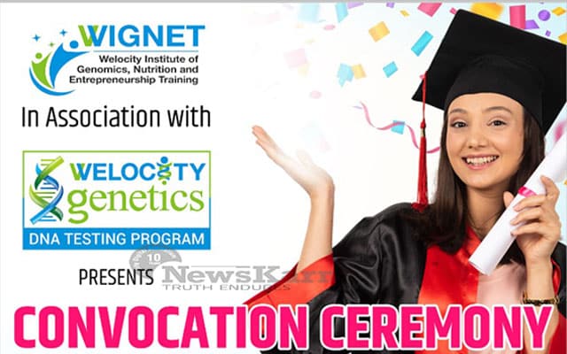 Wignet in Assocuation with Welocity Genetics Presents the Convocation Ceremony of Ccng Batch 9 main