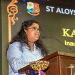 001 Dr Subhashini Srivatsa opens Kalothsava 22 at St Aloysius College