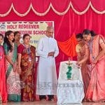 001 Gandhi Jayanthi observed at Holy Redeemer English School