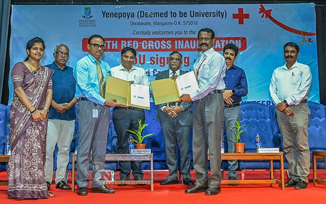 Yenepoya Deemed to be University Youth Red Cross Unit inaugurated