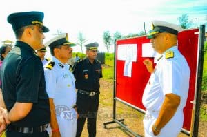 005 Commander Coast Guard Region W visits CGHQ New Mangalore