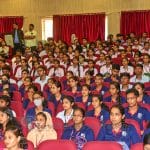 007 Dr Subhashini Srivatsa opens Kalothsava 22 at St Aloysius College