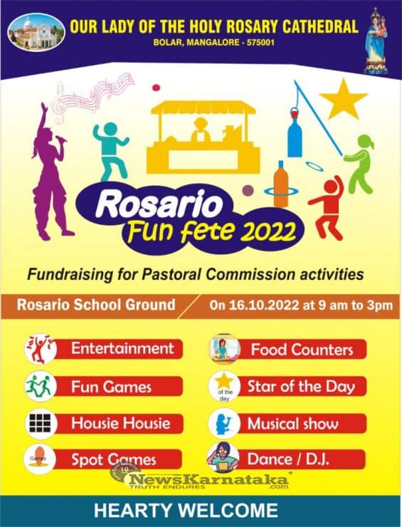 Rosario Cathedral is organizing Rosario Fun Fete 2022