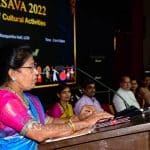 018 Dr Subhashini Srivatsa opens Kalothsava 22 at St Aloysius College