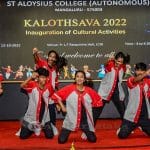 032 Dr Subhashini Srivatsa opens Kalothsava 22 at St Aloysius College