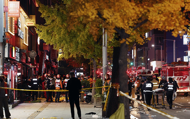 Seoul, Over 50 Dead, Dozens Injured In Halloween Stampede