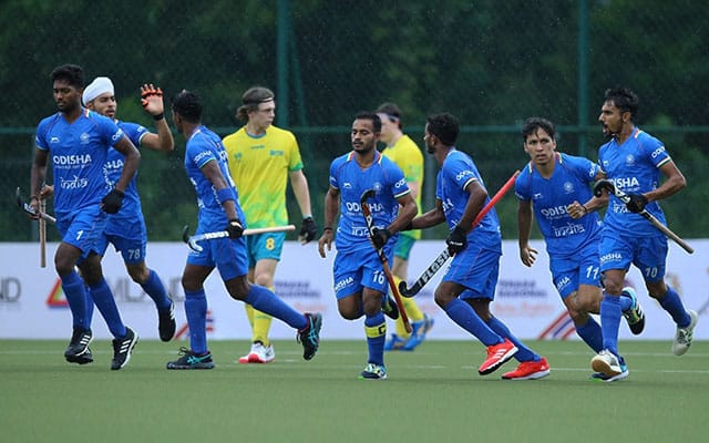 Sultan of Johor Cup India Australia in thrilling 55 draw main