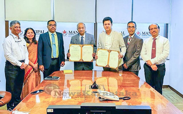 Intl MoU between MAHE and Keele Univ for academic collaborations