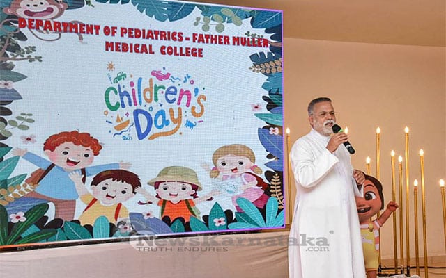 Fun n frolic galore for children at Father Muller