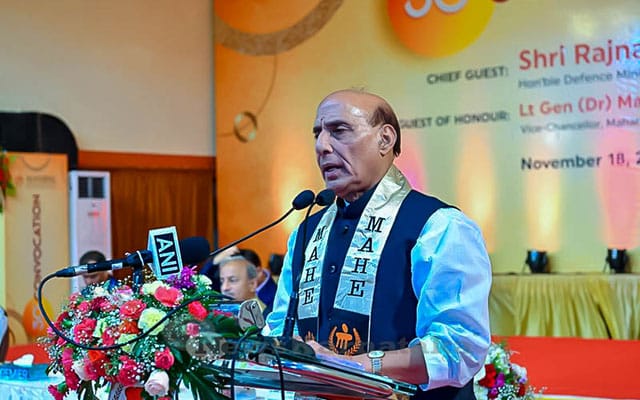 Innovate Develop for selfreliant New India MoD Rajnath Singh