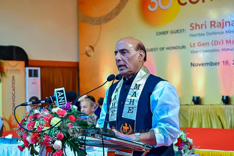 Innovate Develop for selfreliant New India MoD Rajnath Singh