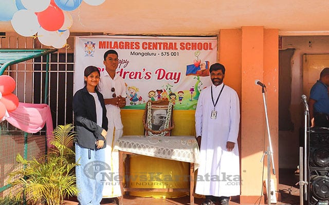 Children’s day celebrated in Milagres Central School