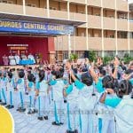 Massed drills mark Lourdes School KG Primary Sports Finale