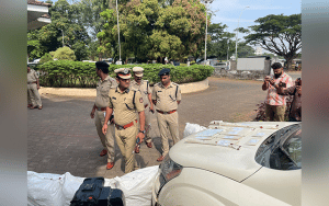 CCB Police seizes 132 kgs of ganja two held 3