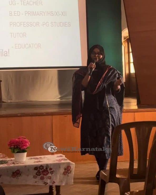 St Agnes College organizes a guest talk on Careers in English