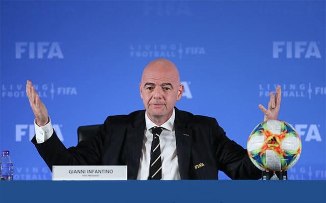Infantino only candidate for FIFA 2023 presidential election