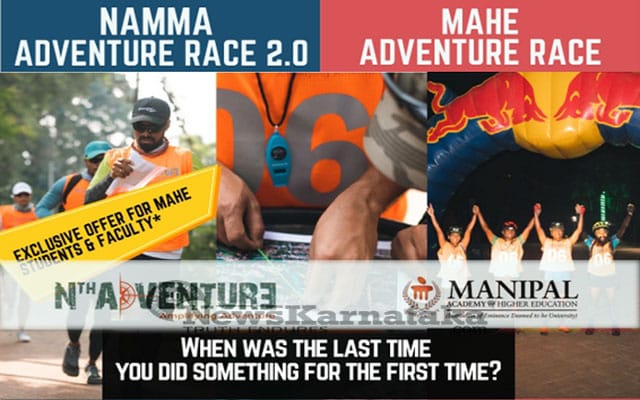 MAHE, Manipal and NthAdventure will host adventure race