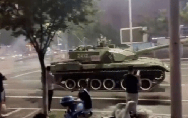 China rekindles fears of Tiananmen Square