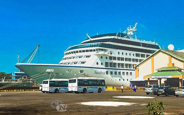 NMPA welcomes MS NAUTICA the third cruise ship to Mangalore