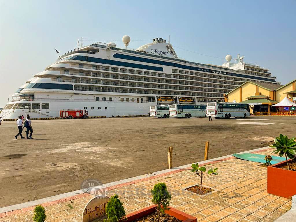 Seven Seas Explorer second cruise ship docks at NMPA