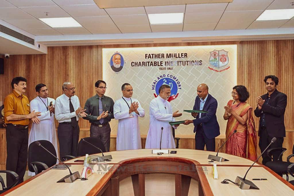 Father Muller and Sparsh enter into MoU on transplant services