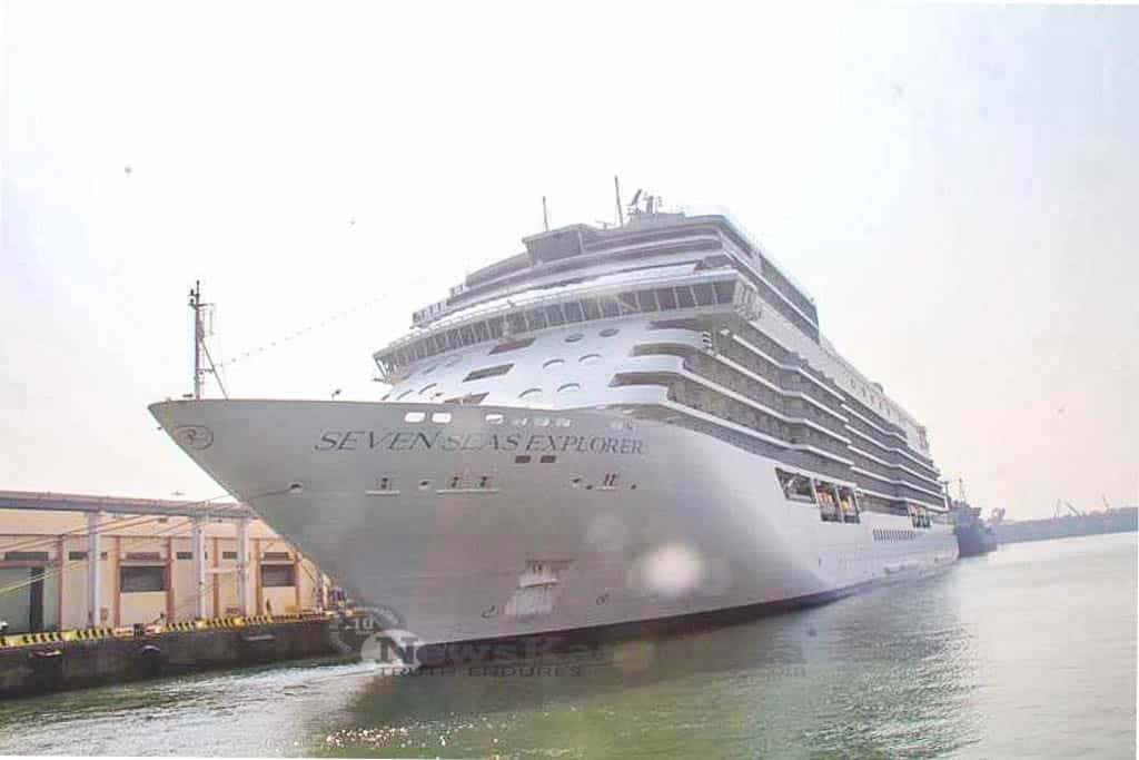 Seven Seas Explorer second cruise ship docks at NMPA