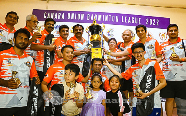 BMRG Tigers win third edition of Canara Union Badminton League