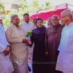 Former CM Siddaramaiah visits Infant Jesus Shrine