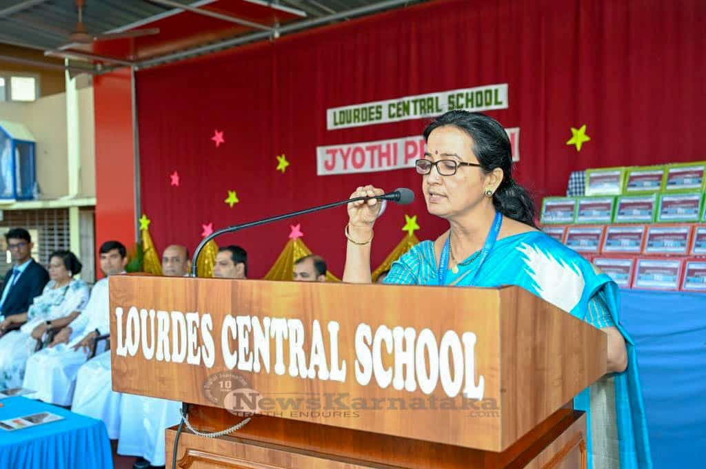 Jyothi Pradhan 2022-23 held at Lourdes Central School