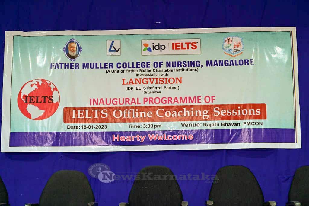IELTS Coaching opens at Fr Muller School College of Nursing