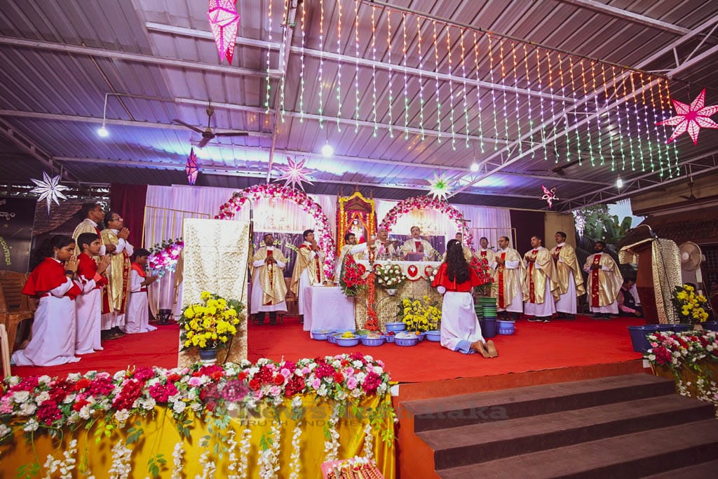 Feast of Infant Jesus Shrine celebrated at Alangar