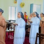 12 Apostolic Carmel Novices take First Profession at Maryhill